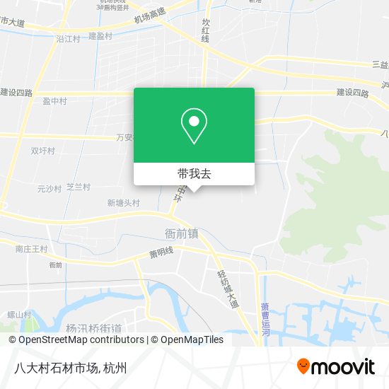 八大村石材市场地图