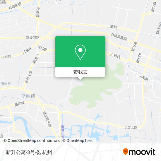 新升公寓-3号楼地图