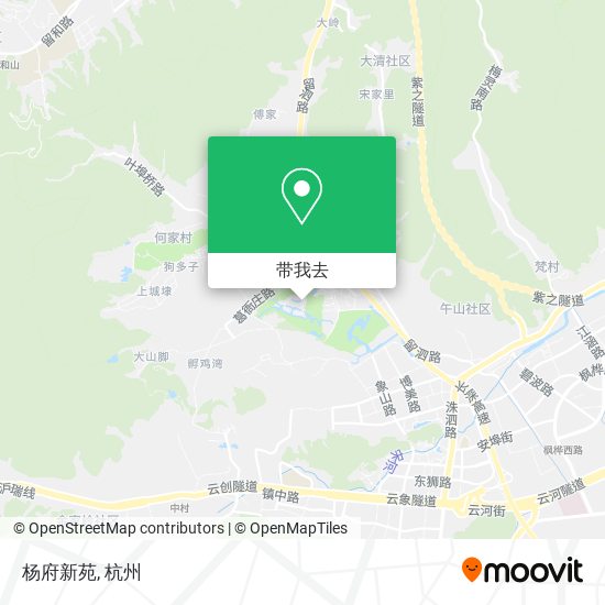 杨府新苑地图