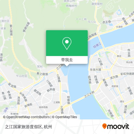 之江国家旅游度假区地图