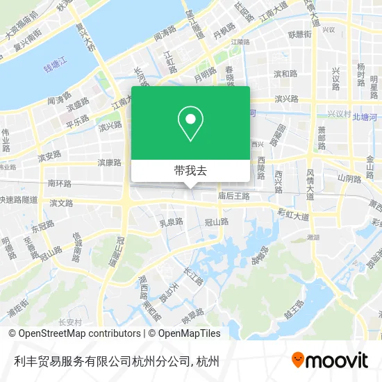 利丰贸易服务有限公司杭州分公司地图