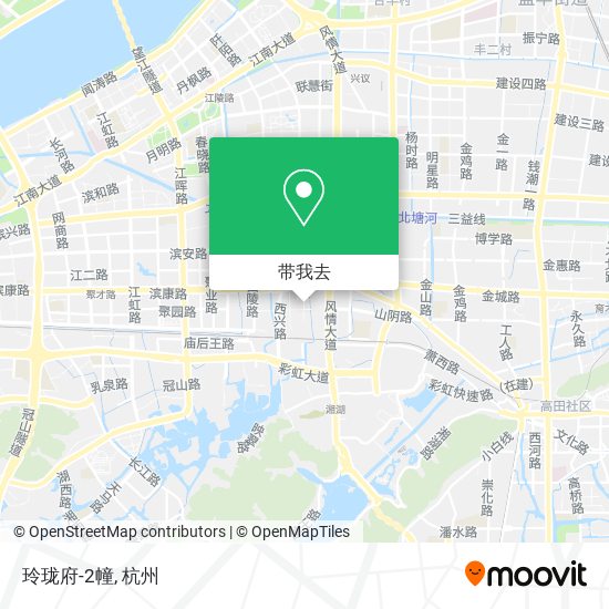 玲珑府-2幢地图