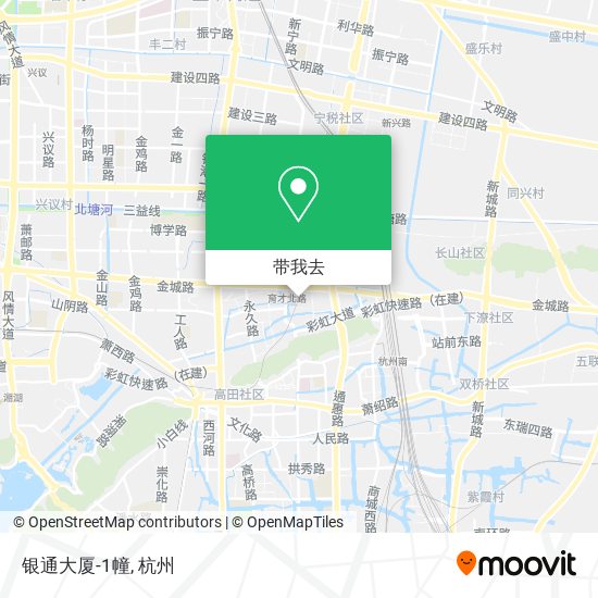 银通大厦-1幢地图