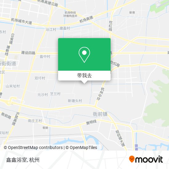 鑫鑫浴室地图