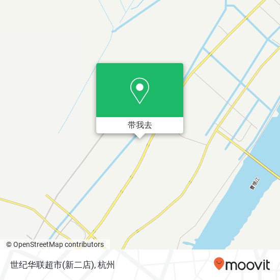 世纪华联超市(新二店)地图