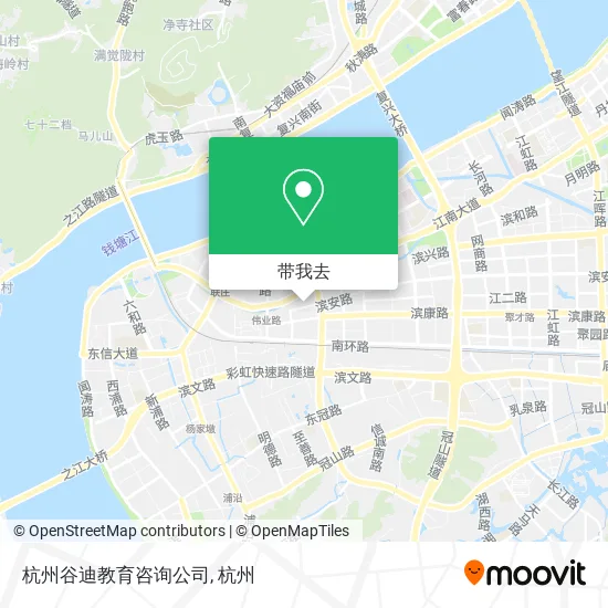 杭州谷迪教育咨询公司地图