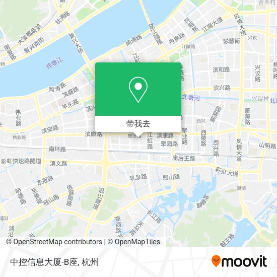 中控信息大厦-B座地图