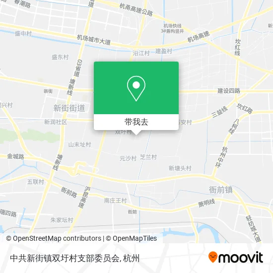 中共新街镇双圩村支部委员会地图
