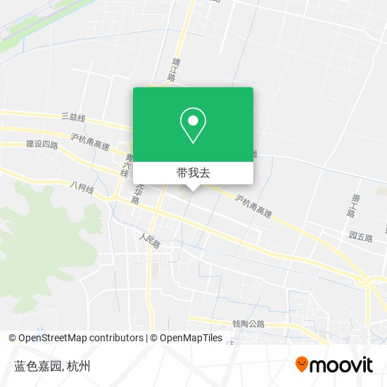 蓝色嘉园地图