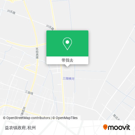 益农镇政府地图