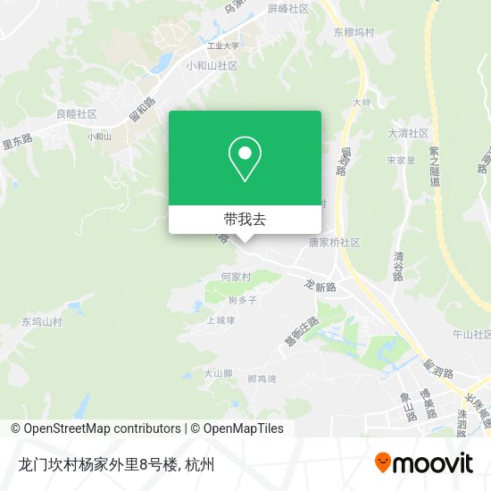 龙门坎村杨家外里8号楼地图
