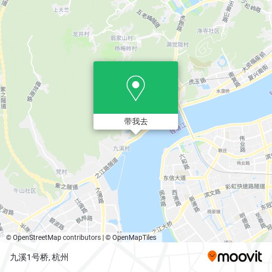 九溪1号桥地图