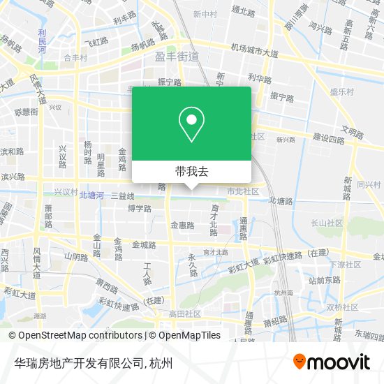 华瑞房地产开发有限公司地图