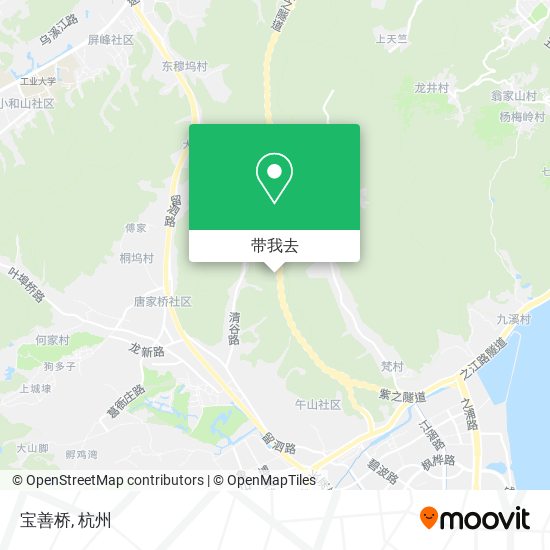 宝善桥地图