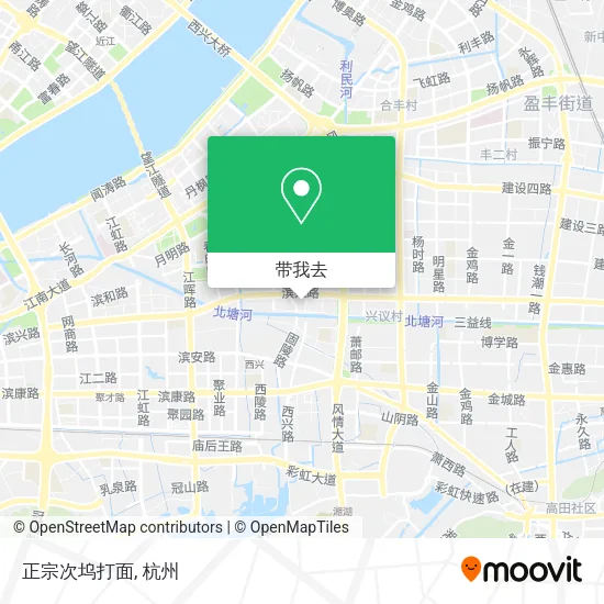 正宗次坞打面地图