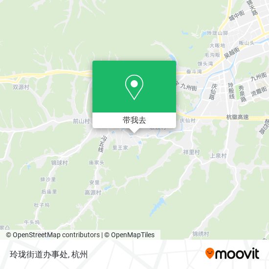 玲珑街道办事处地图