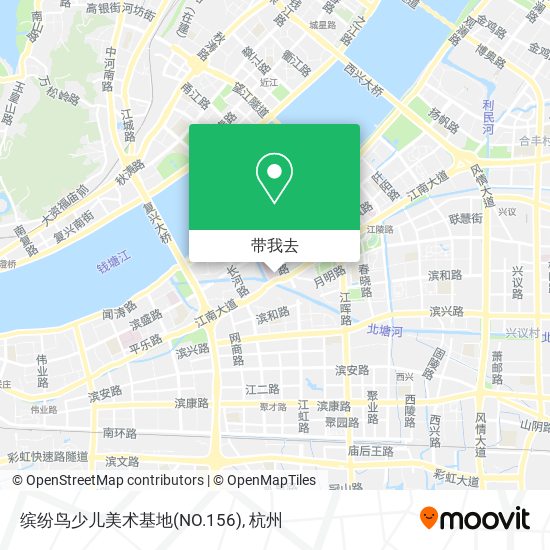 缤纷鸟少儿美术基地(NO.156)地图