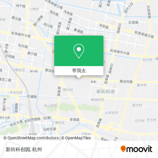 新街科创园地图