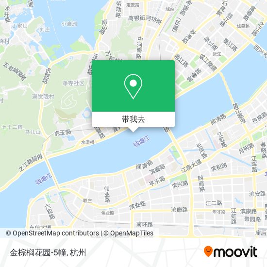 金棕榈花园-5幢地图