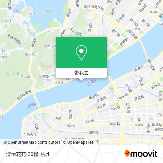 清怡花苑-20幢地图