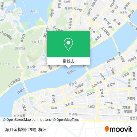 海月金棕榈-29幢地图