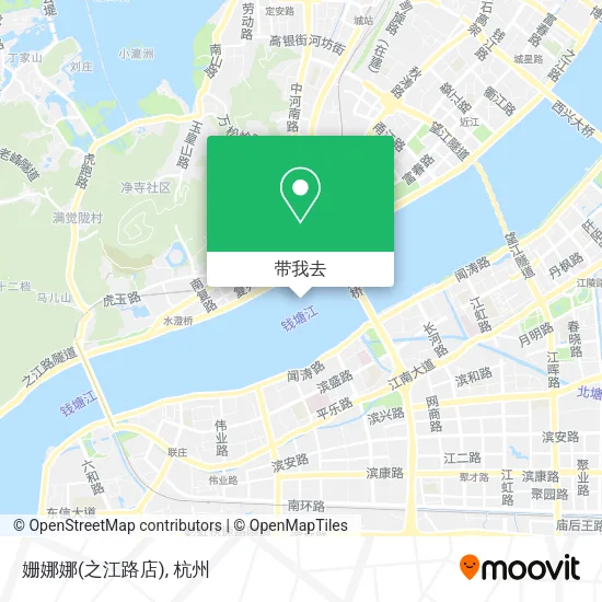 姗娜娜(之江路店)地图