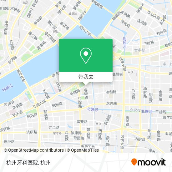 杭州牙科医院地图