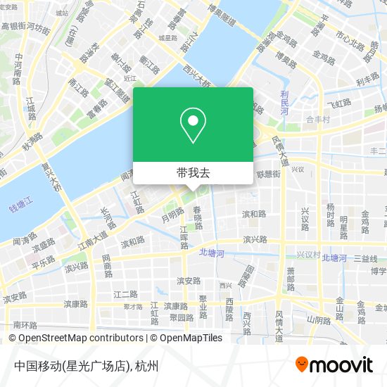 中国移动(星光广场店)地图