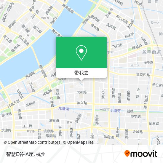 智慧E谷-A座地图