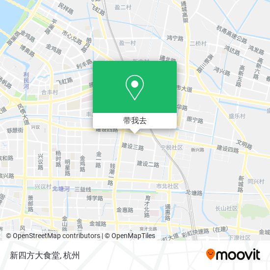新四方大食堂地图