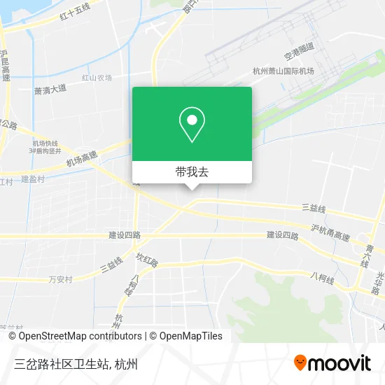 三岔路社区卫生站地图