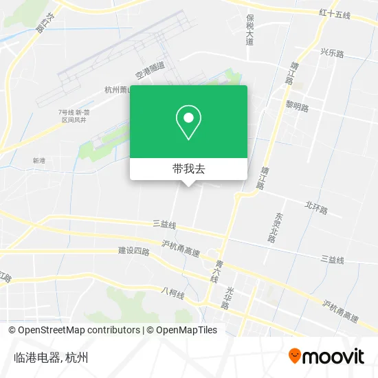 临港电器地图