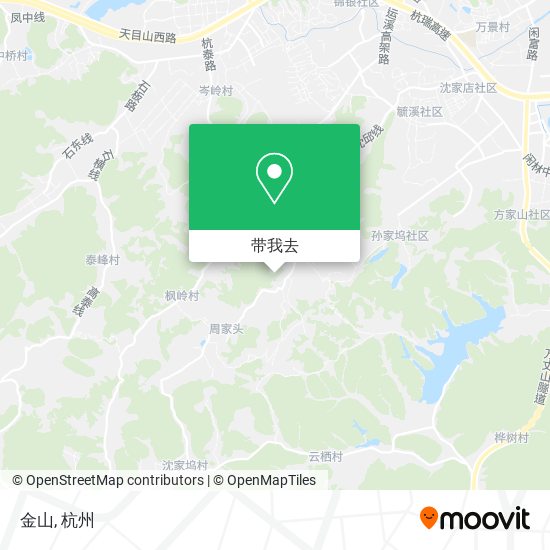 金山地图