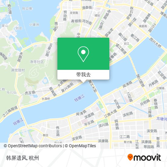 韩屏遗风地图