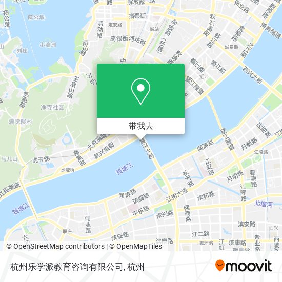 杭州乐学派教育咨询有限公司地图