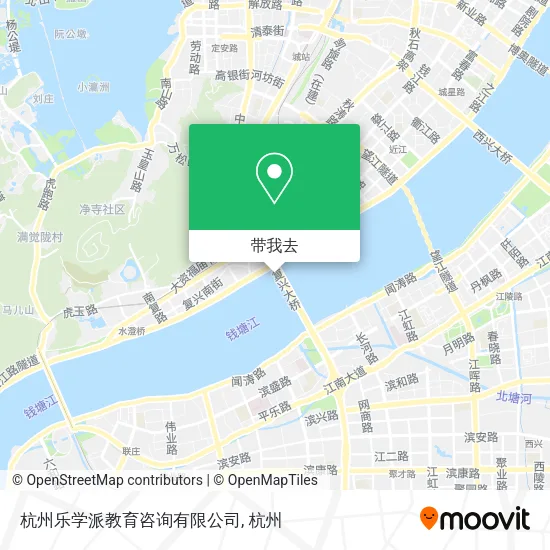 杭州乐学派教育咨询有限公司地图
