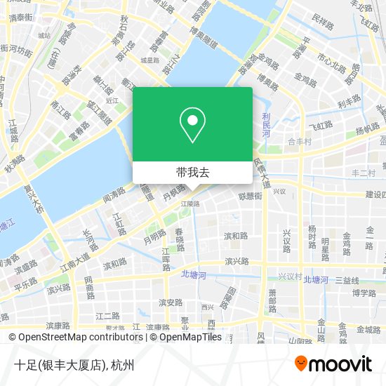 十足(银丰大厦店)地图