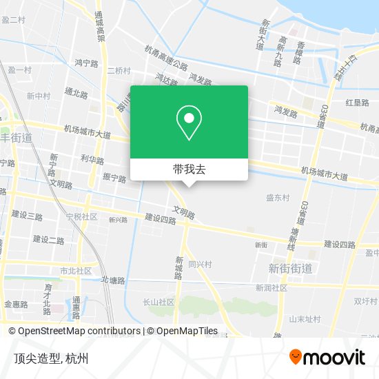 顶尖造型地图