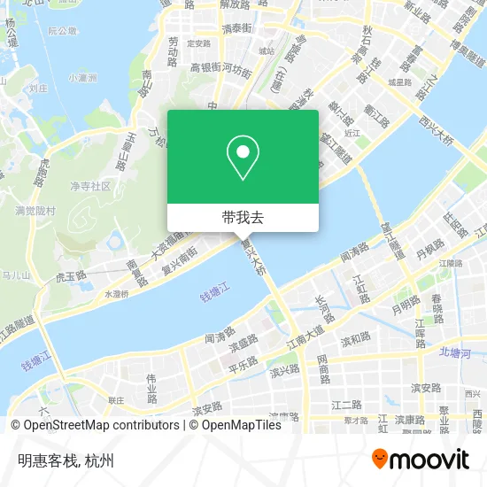 明惠客栈地图