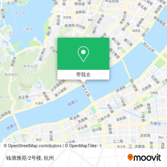 钱塘雅苑-2号楼地图