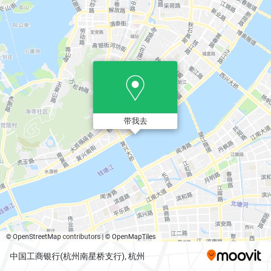 中国工商银行(杭州南星桥支行)地图