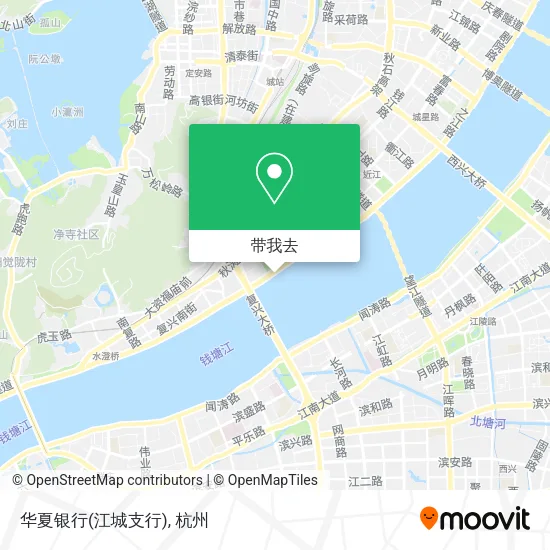 华夏银行(江城支行)地图