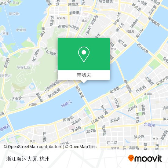 浙江海运大厦地图