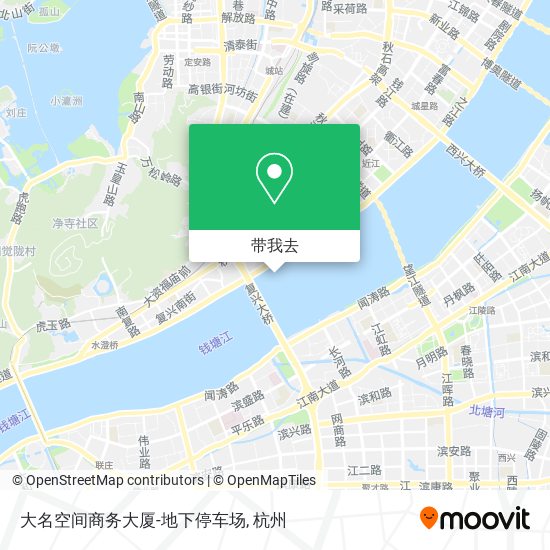 大名空间商务大厦-地下停车场地图
