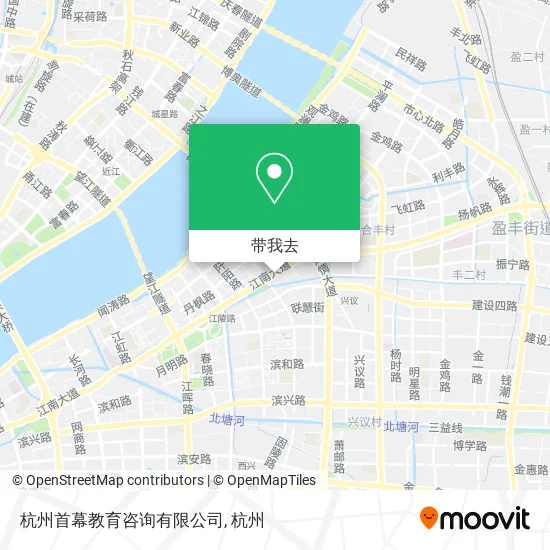 杭州首幕教育咨询有限公司地图