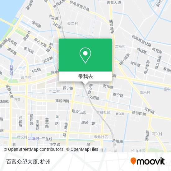 百富众望大厦地图
