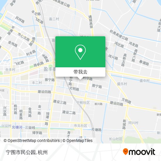 宁围市民公园地图