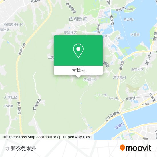 加鹏茶楼地图