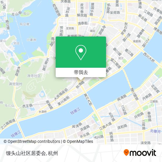 馒头山社区居委会地图