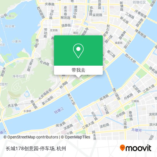 长城178创意园-停车场地图